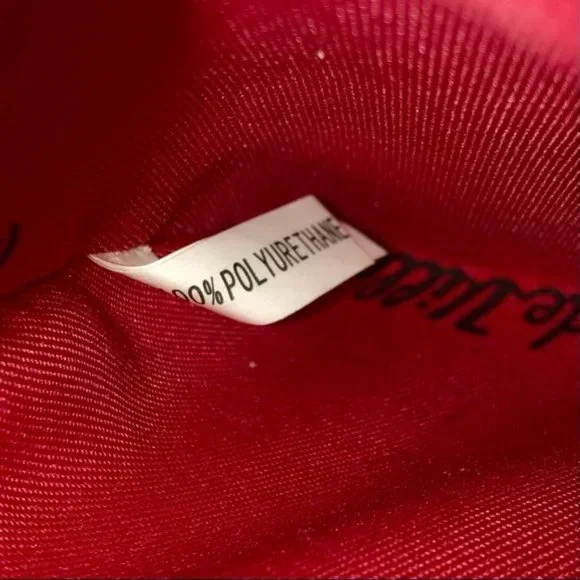 Lux de Ville Black and Red Sparkle Cruiser Tote - Picture 15 of 16